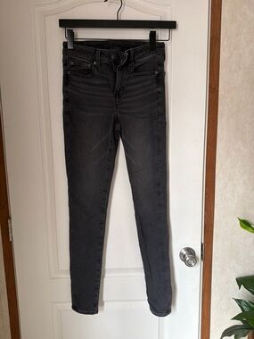 American Eagle Outfitters Dark Gray Skinny Jeans